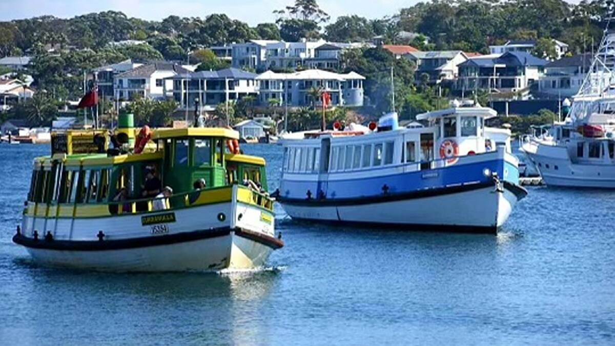 MV Curranulla (left) and MV Bundeena reunited at Cronulla. Picture by Vanessa Fimmell